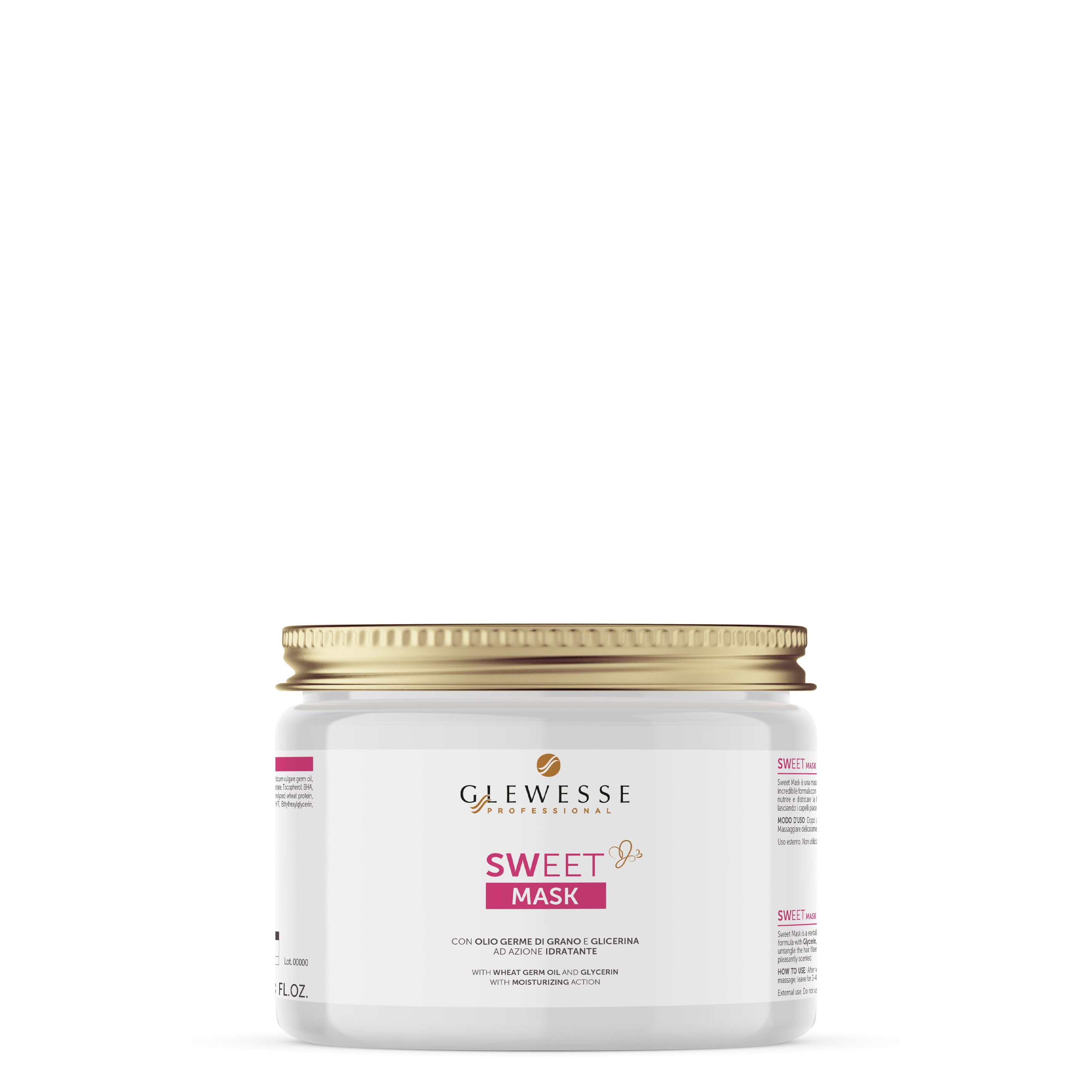 GLEWESSE | SWEET MASK | Maschera capelli idratante e rivitalizzante