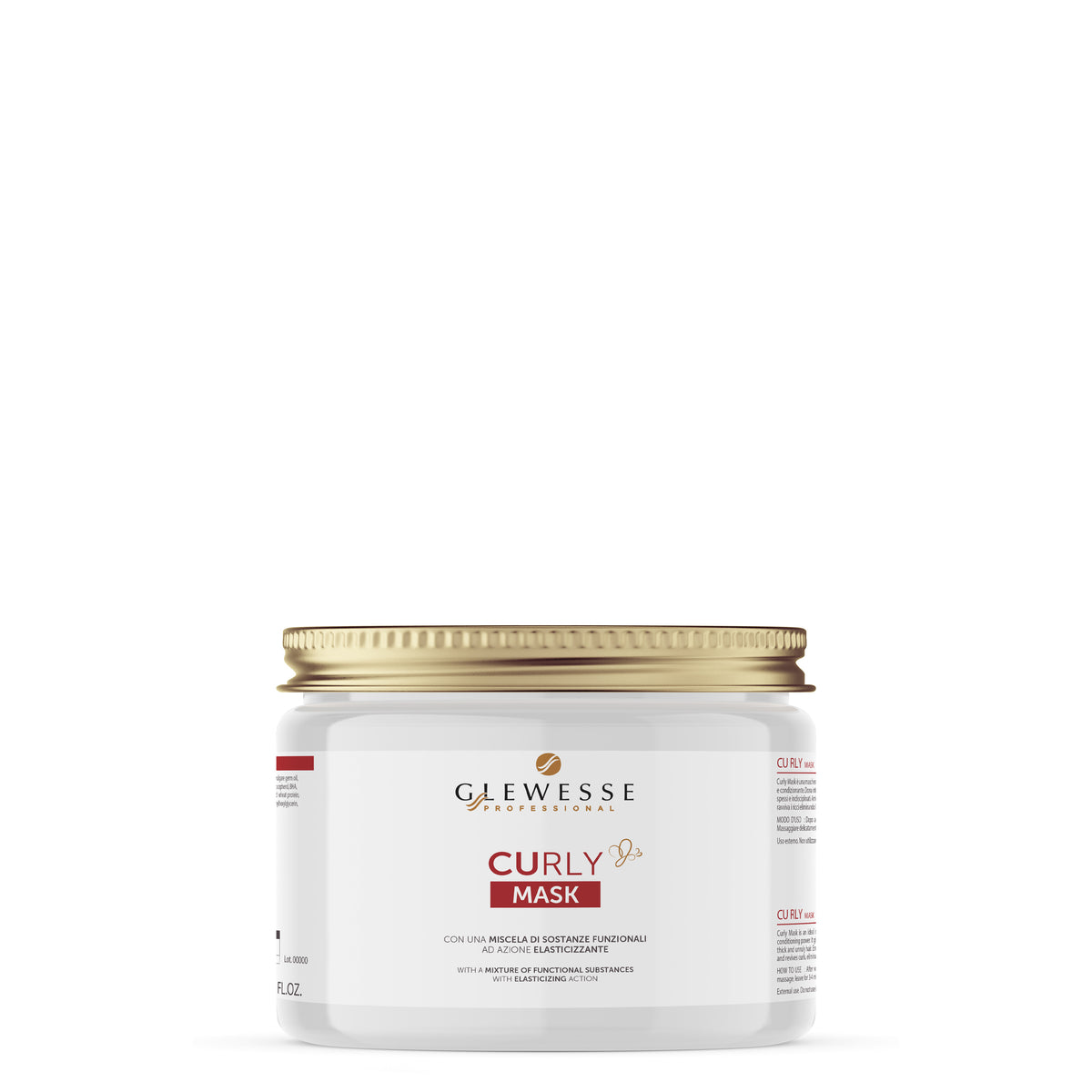 GLEWESSE | CURLY MASK | Maschera nutriente per capelli ricci e mossi