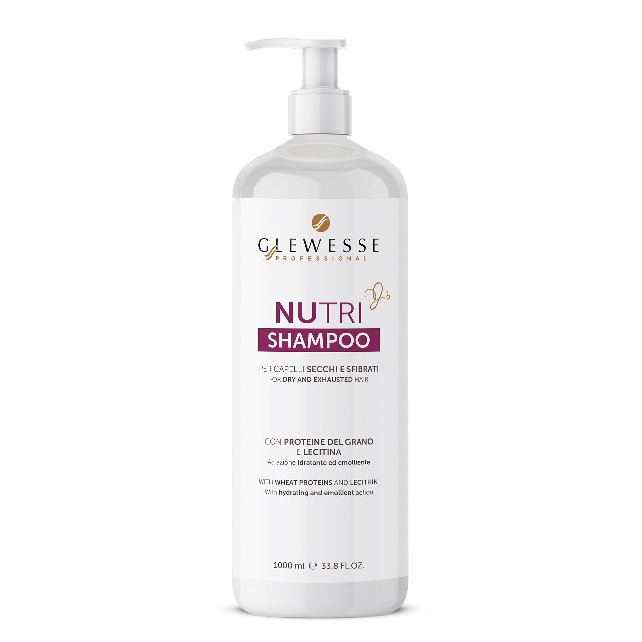 GLEWESSE | NUTRI SHAMPOO | Shampoo nutriente per capelli secchi