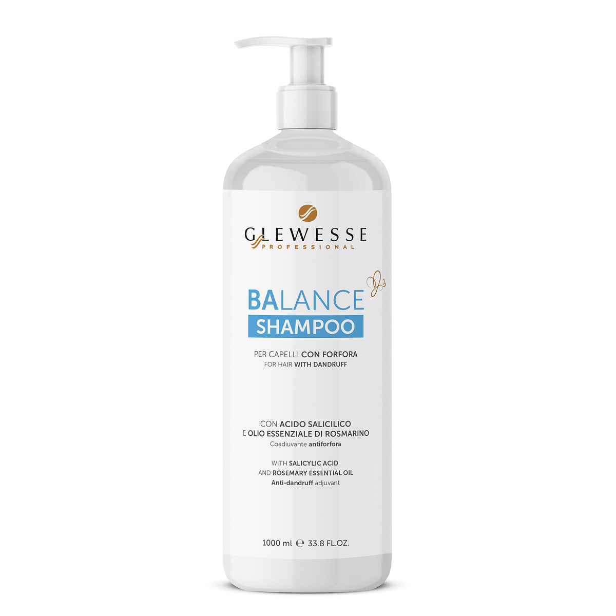 GLEWESSE | BALANCE SHAMPOO | Shampoo riequilibrante antiforfora