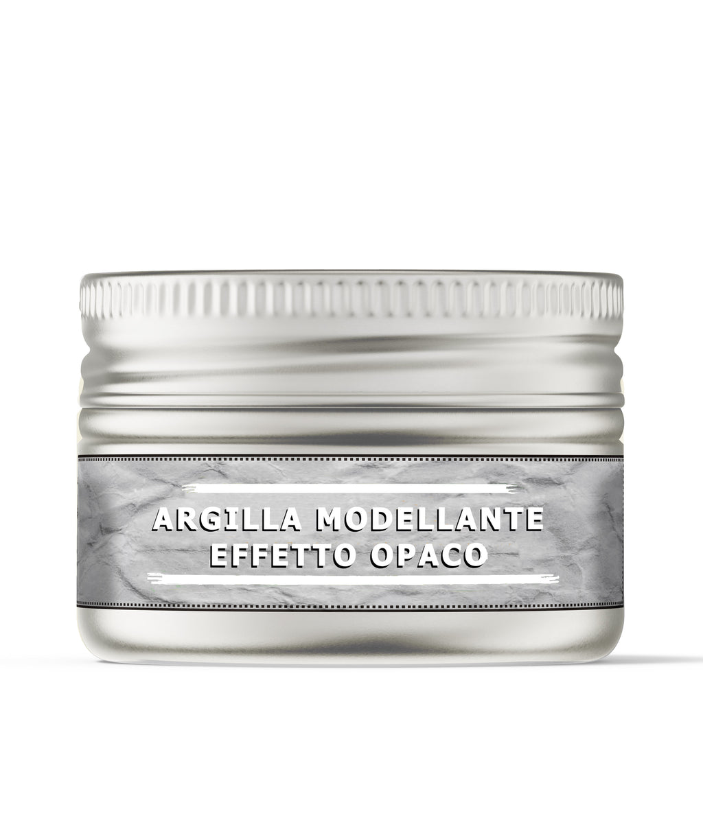 CLAY POMADE - CERA ARGILLA MODELLANTE EFFETTO OPACO