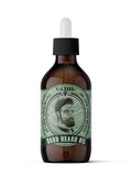 HARD BEARD OIL - OIL FOR FRIZZY AND SHARP BEARDS WITH JOJOBA OIL 